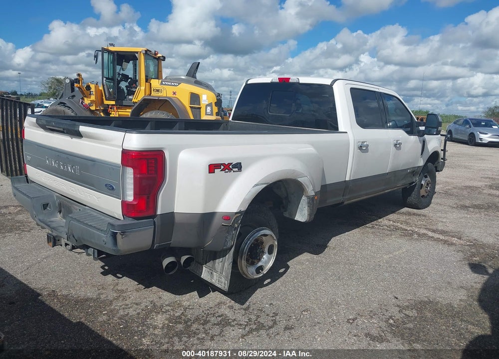 2017 FORD F-350 KING RANCH VIN: 1FT8W3DT0HED23339