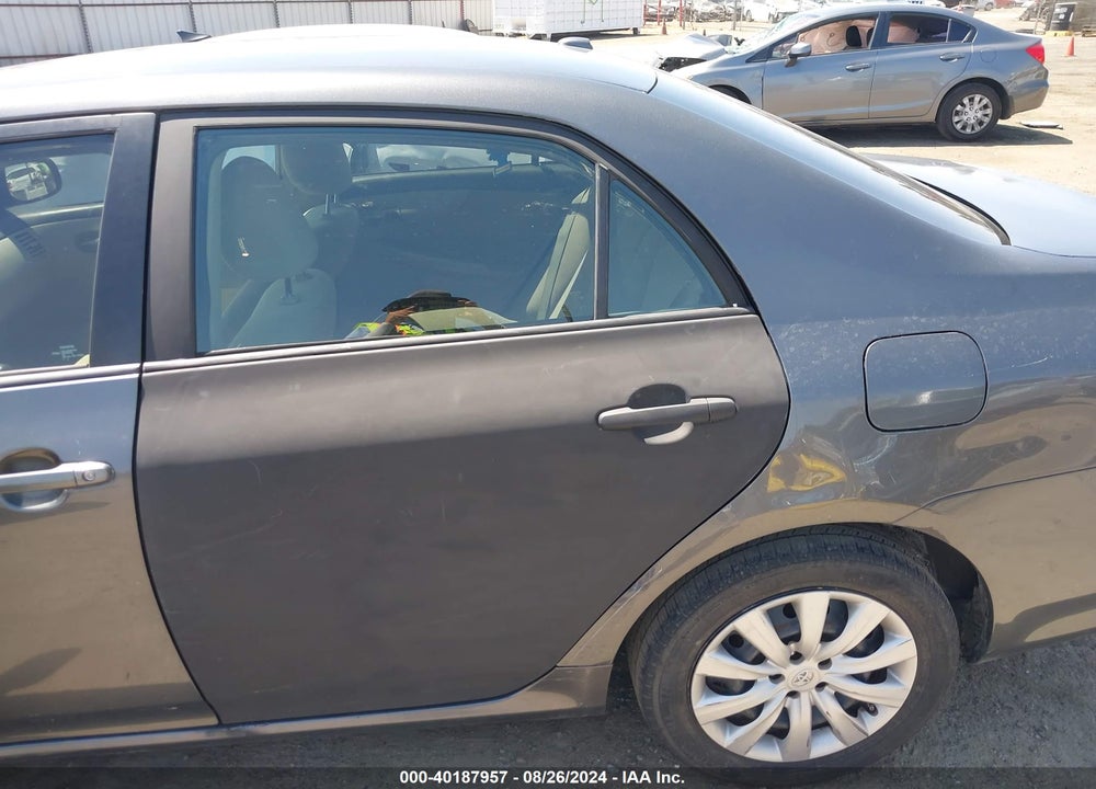 2012 TOYOTA COROLLA LE VIN: 2T1BU4EE5CC818746