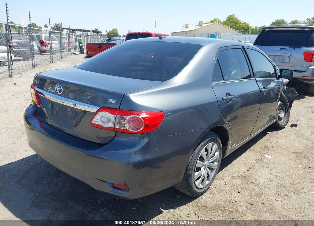 2012 TOYOTA COROLLA LE VIN: 2T1BU4EE5CC818746