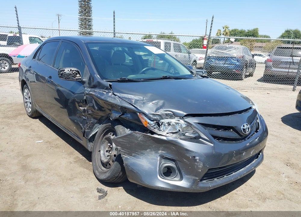 2012 TOYOTA COROLLA LE VIN: 2T1BU4EE5CC818746