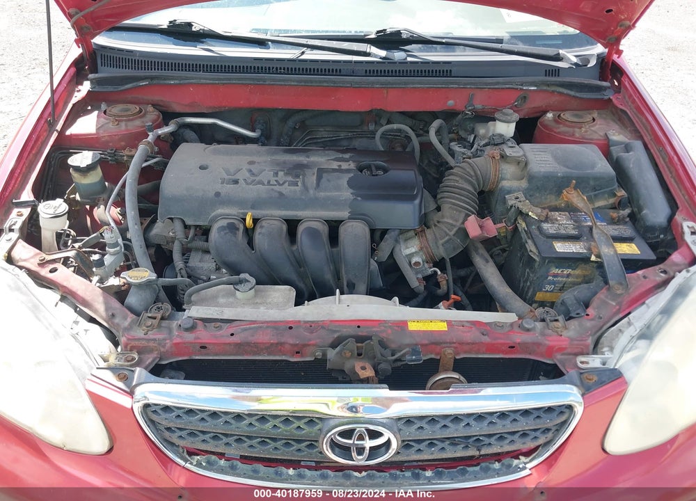 2006 TOYOTA COROLLA LE VIN: 2T1BR30E36C664299