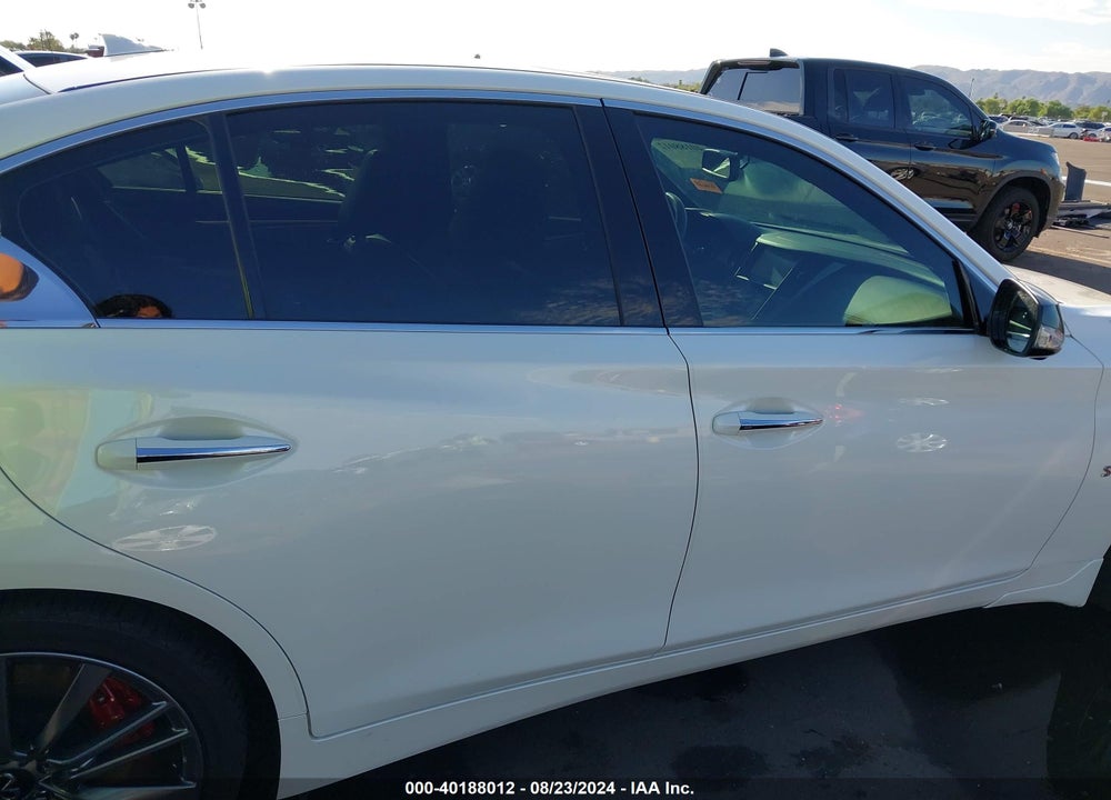 2019 INFINITI Q50 3.0T RED SPORT 400 VIN: JN1FV7AP9KM780109