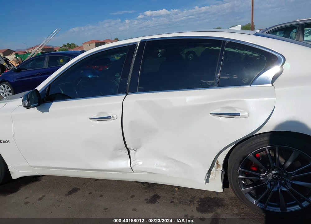 2019 INFINITI Q50 3.0T RED SPORT 400 VIN: JN1FV7AP9KM780109