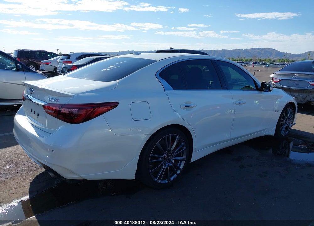 2019 INFINITI Q50 3.0T RED SPORT 400 VIN: JN1FV7AP9KM780109