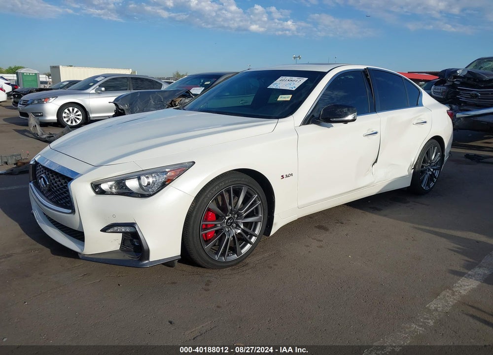 2019 INFINITI Q50 3.0T RED SPORT 400 VIN: JN1FV7AP9KM780109