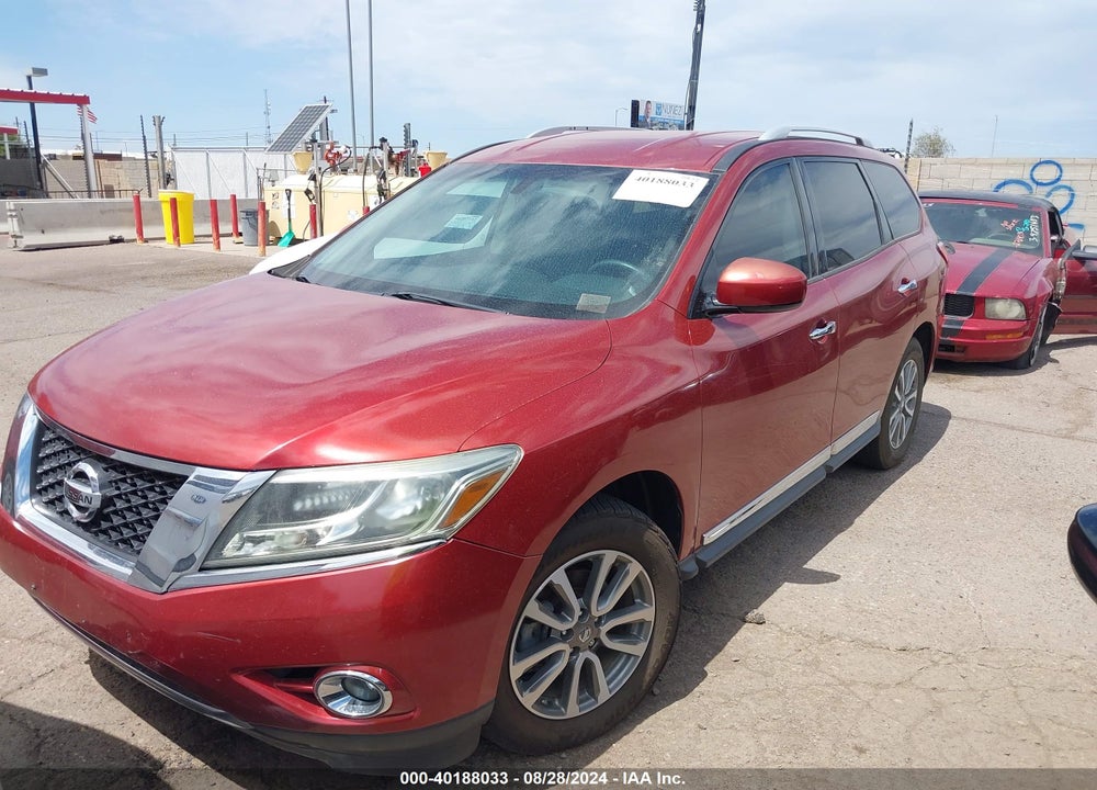 2013 NISSAN PATHFINDER SL VIN: 5N1AR2MN0DC653357