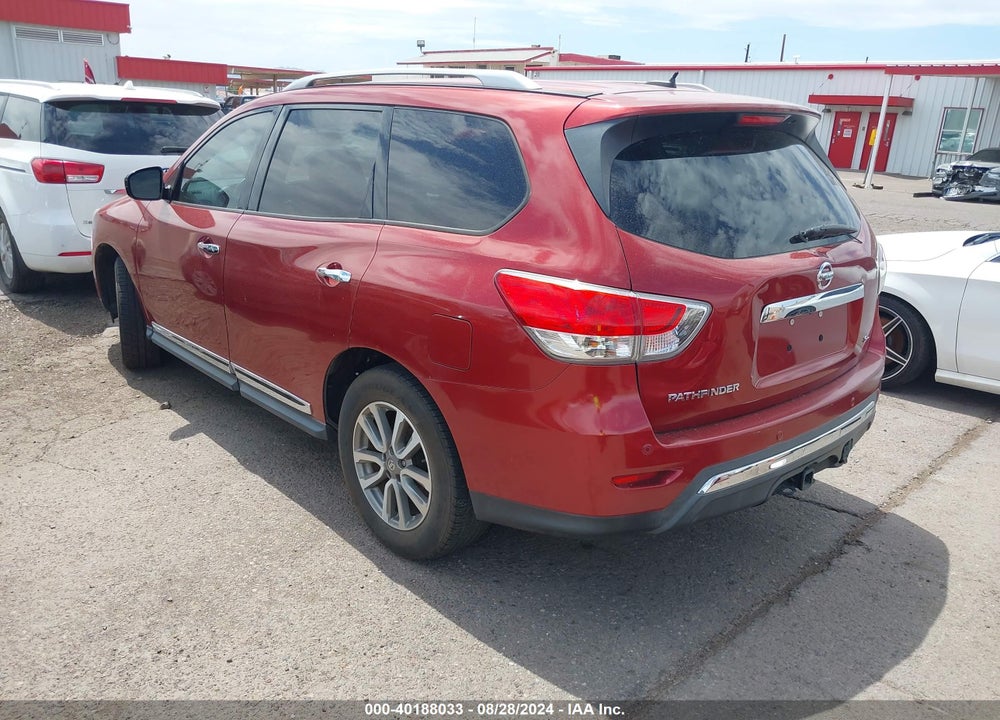 2013 NISSAN PATHFINDER SL VIN: 5N1AR2MN0DC653357