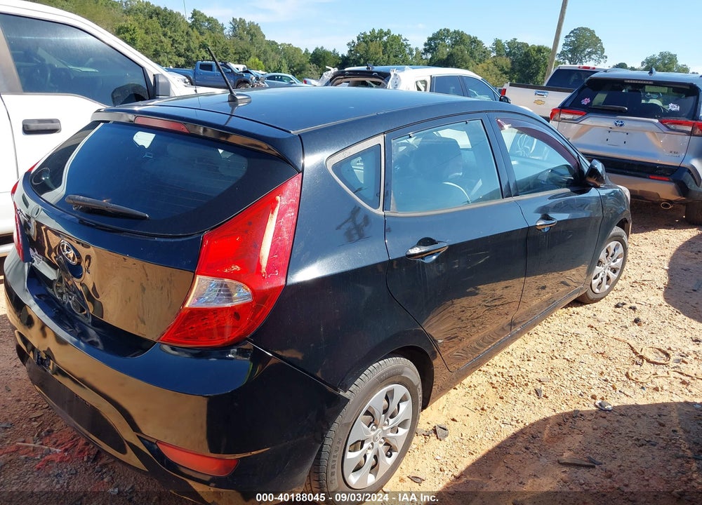 2017 HYUNDAI ACCENT SE VIN: KMHCT5AE6HU347960