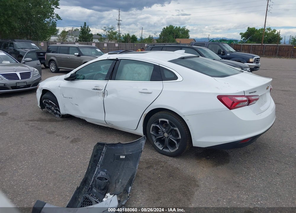 2022 CHEVROLET MALIBU FWD LT VIN: 1G1ZD5ST7NF137918