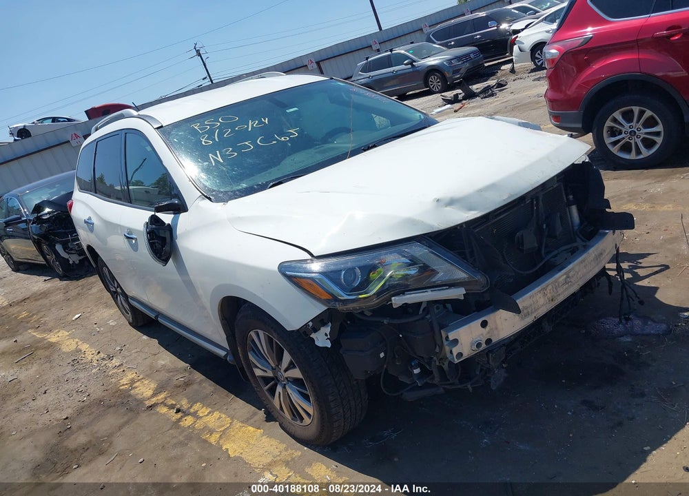 2018 NISSAN PATHFINDER S VIN: 5N1DR2MN3JC658299