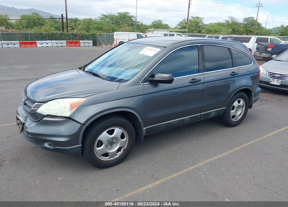 2011 HONDA CR-V LX VIN: 5J6RE3H38BL038547