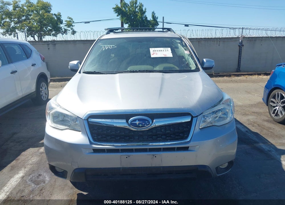 2016 SUBARU FORESTER VIN: JF2SJAVC7GH499505