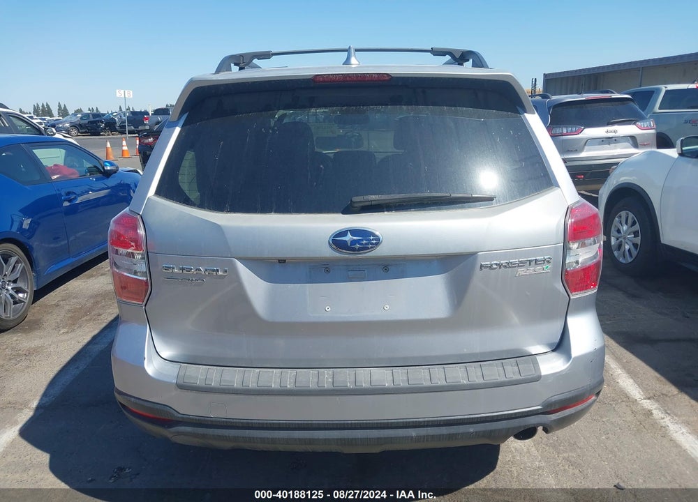 2016 SUBARU FORESTER VIN: JF2SJAVC7GH499505