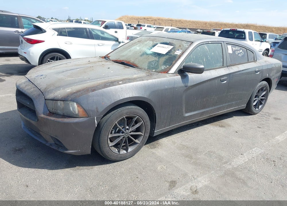 2013 DODGE CHARGER SE VIN: 2C3CDXBG2DH542372