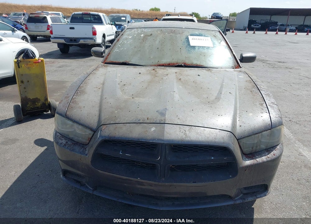 2013 DODGE CHARGER SE VIN: 2C3CDXBG2DH542372