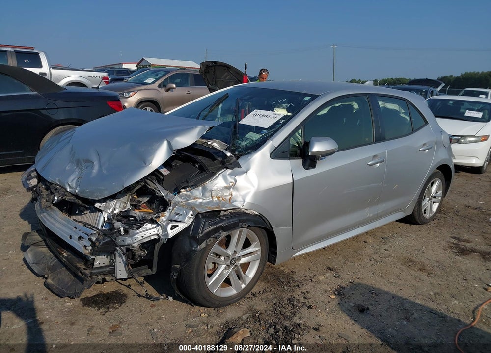 2019 TOYOTA COROLLA SE VIN: JTNK4RBE6K3061988