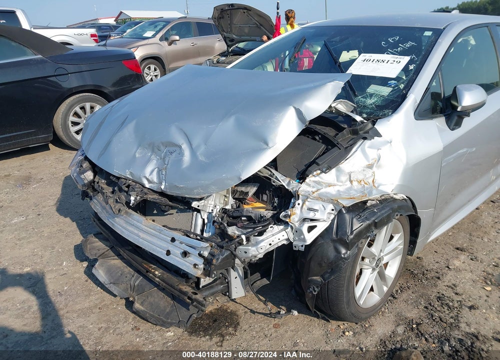 2019 TOYOTA COROLLA SE VIN: JTNK4RBE6K3061988