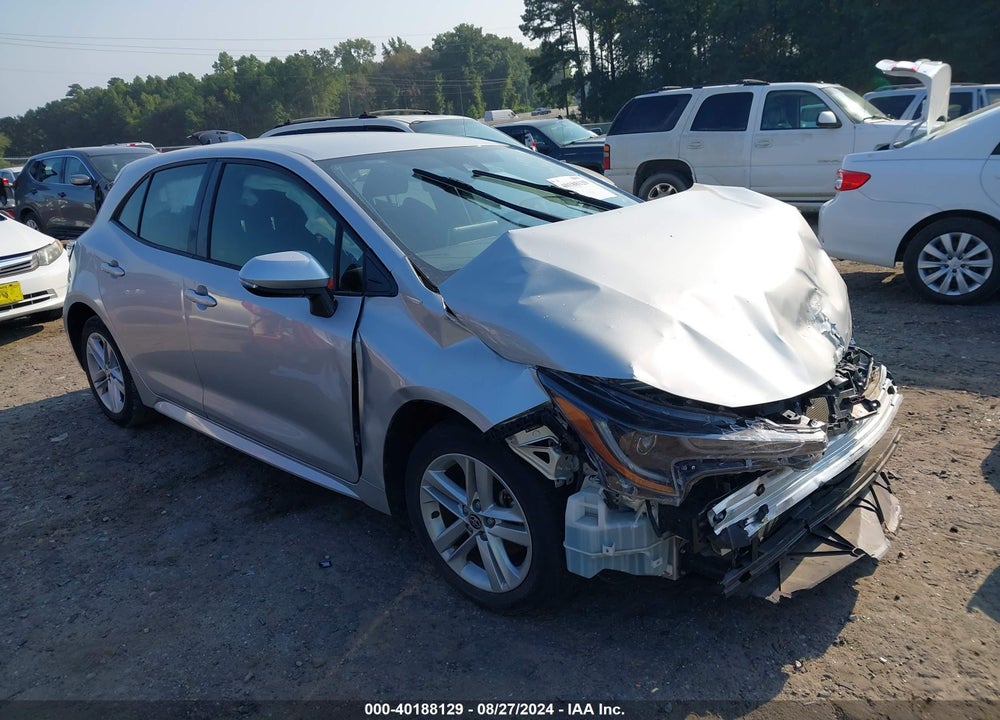 2019 TOYOTA COROLLA SE VIN: JTNK4RBE6K3061988