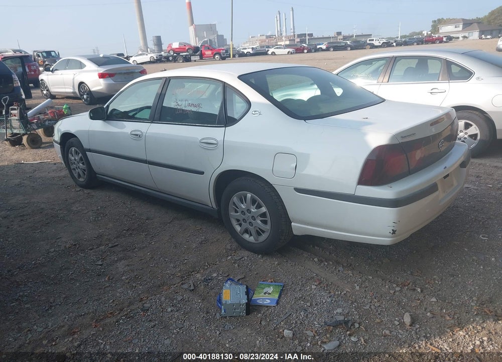 2000 CHEVROLET IMPALA VIN: 2G1WF52E4Y9144529