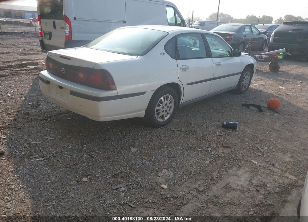 2000 CHEVROLET IMPALA VIN: 2G1WF52E4Y9144529