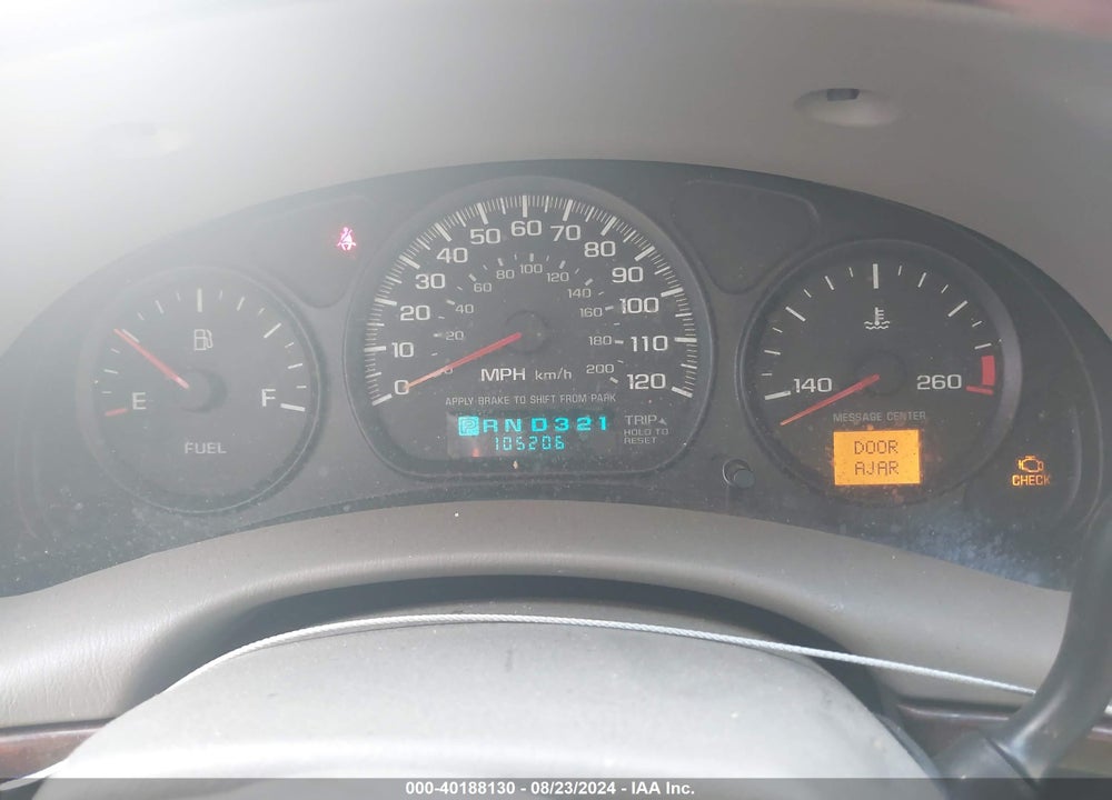 2000 CHEVROLET IMPALA VIN: 2G1WF52E4Y9144529