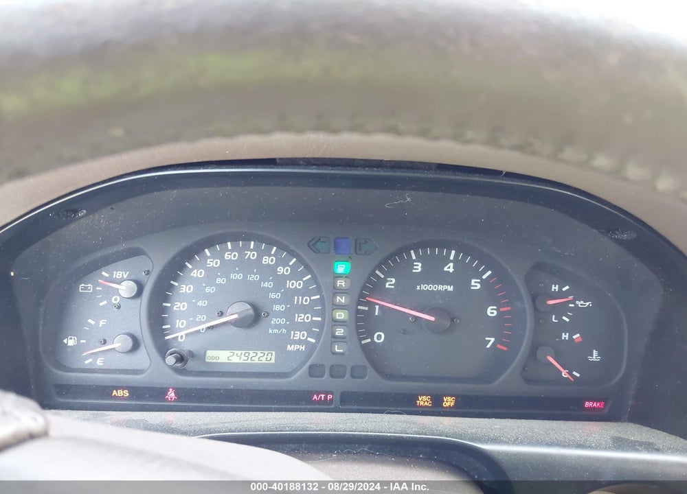 2002 TOYOTA LAND CRUISER VIN: JTEHT05J122028663