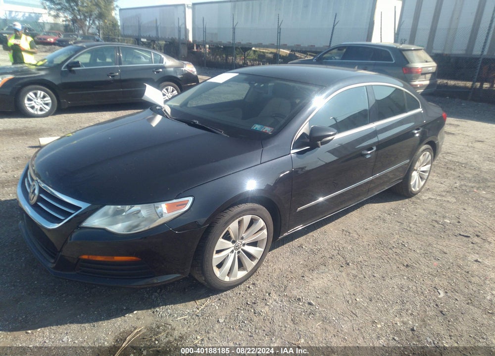 2012 VOLKSWAGEN CC SPORT VIN: WVWMP7AN4CE542645