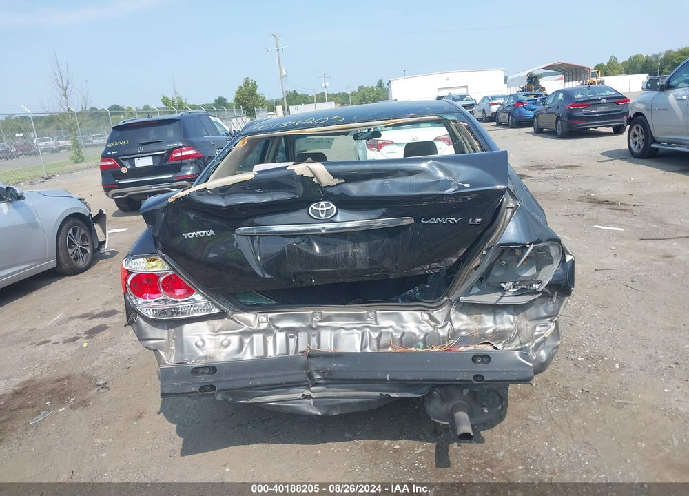 2005 TOYOTA CAMRY LE VIN: 4T1BE32K35U606527