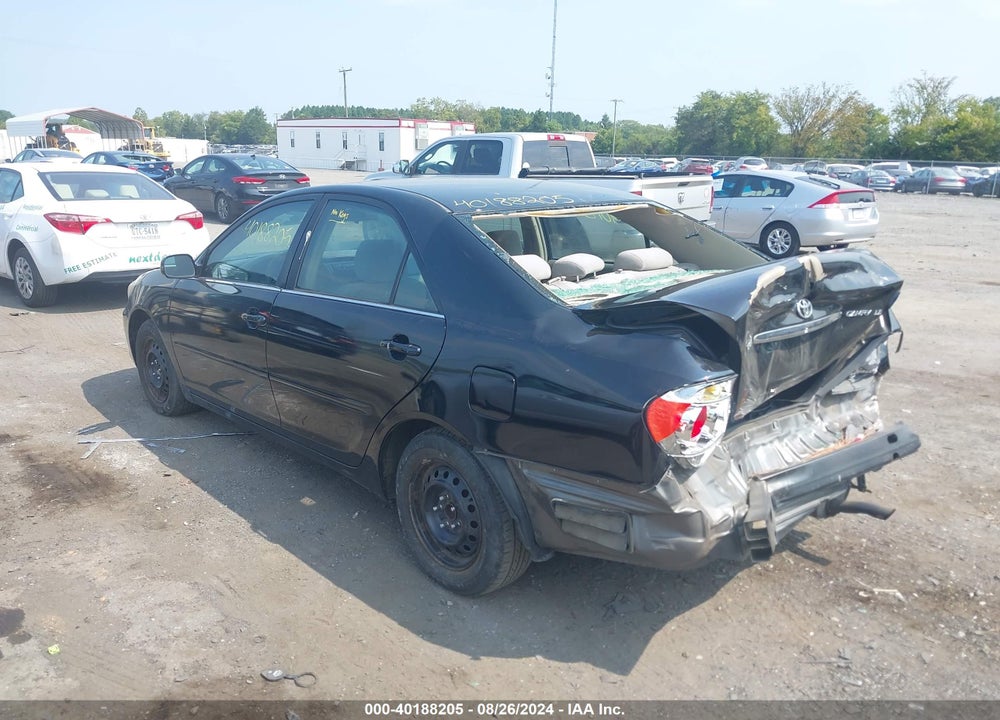 2005 TOYOTA CAMRY LE VIN: 4T1BE32K35U606527