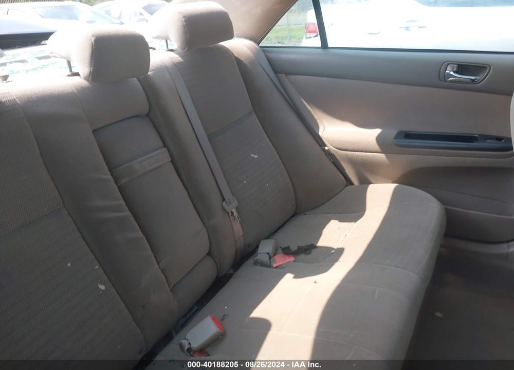 2005 TOYOTA CAMRY LE VIN: 4T1BE32K35U606527
