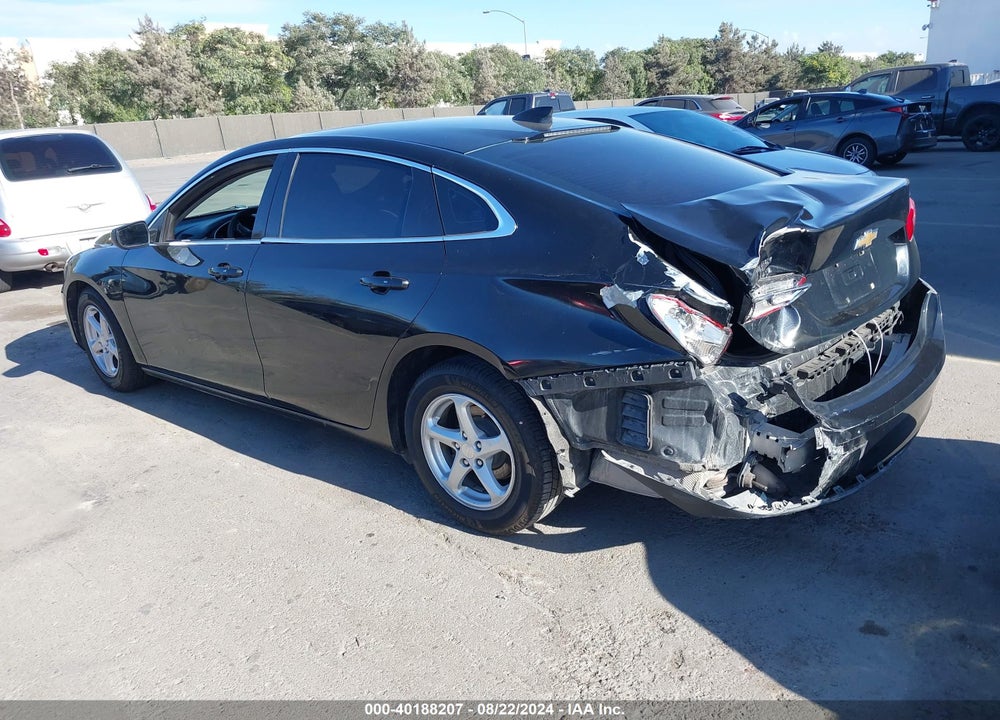 2016 CHEVROLET MALIBU LS VIN: 1G1ZB5ST6GF306383