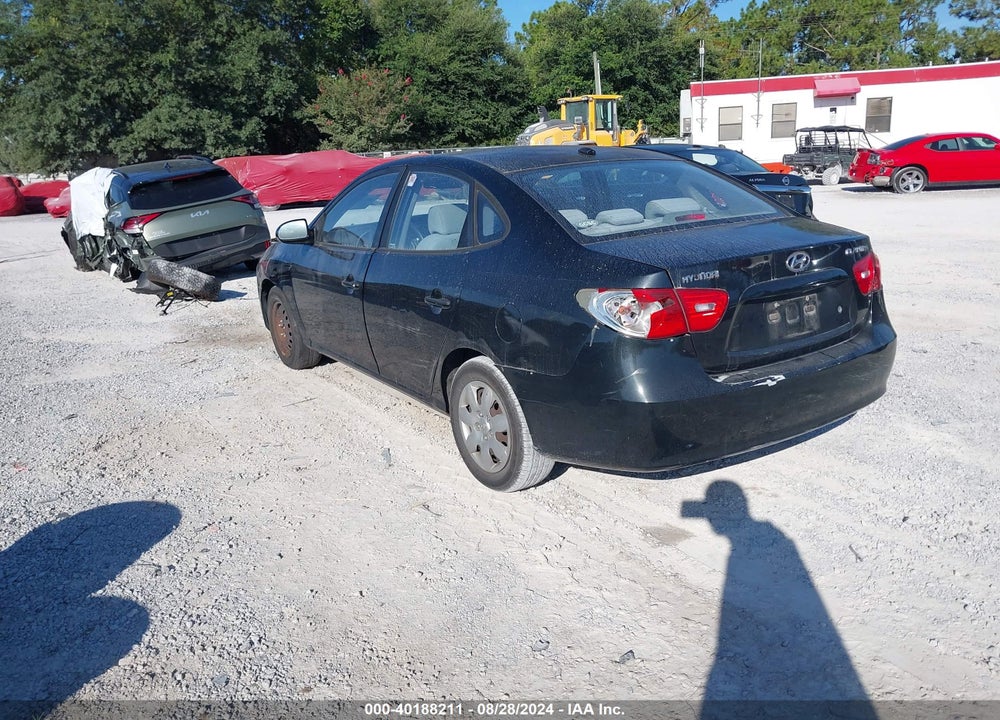 2008 HYUNDAI ELANTRA GLS/SE VIN: KMHDU46D98U529499