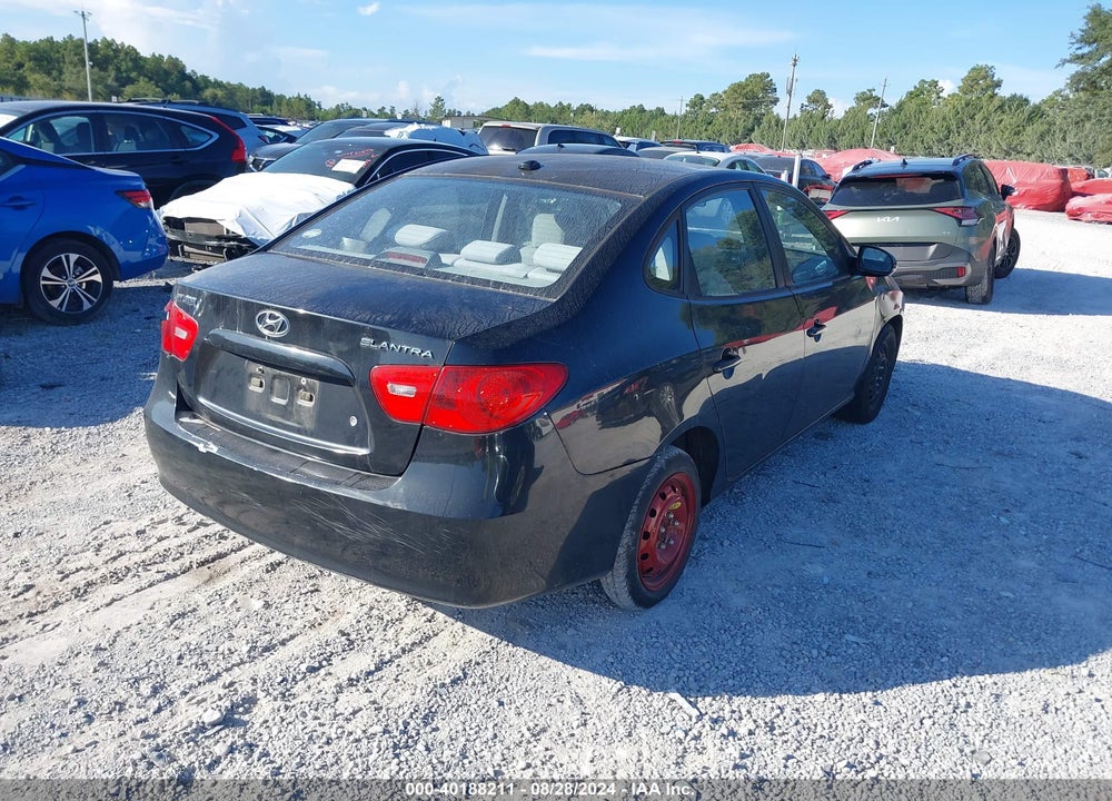 2008 HYUNDAI ELANTRA GLS/SE VIN: KMHDU46D98U529499