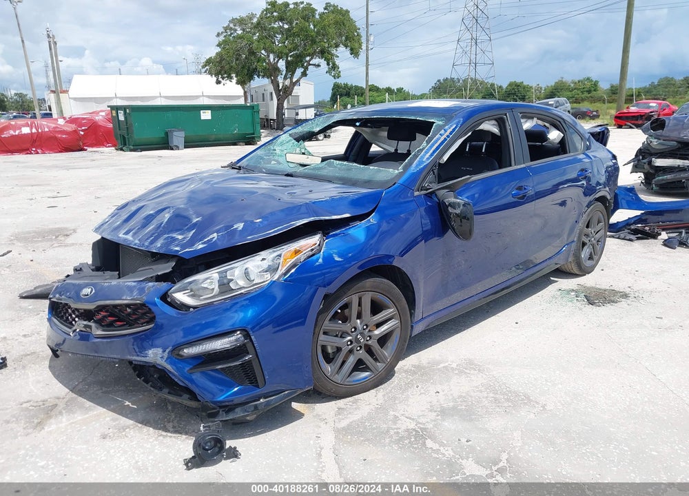 2021 KIA FORTE GT LINE VIN: 3KPF34AD5ME419310