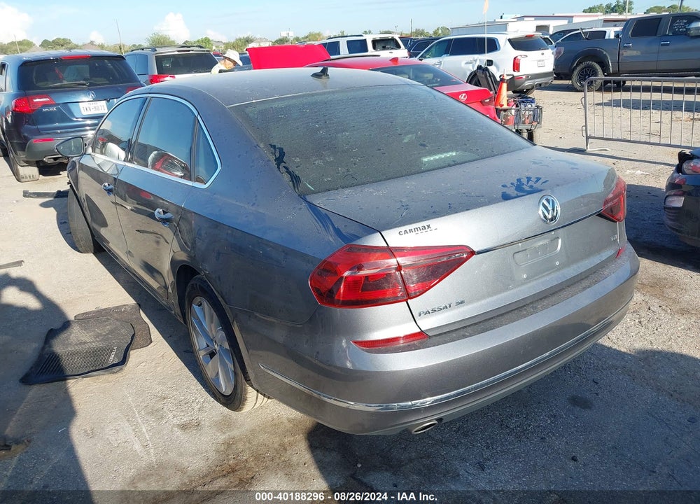 2018 VOLKSWAGEN PASSAT 2.0T SE VIN: 1VWBA7A37JC003465
