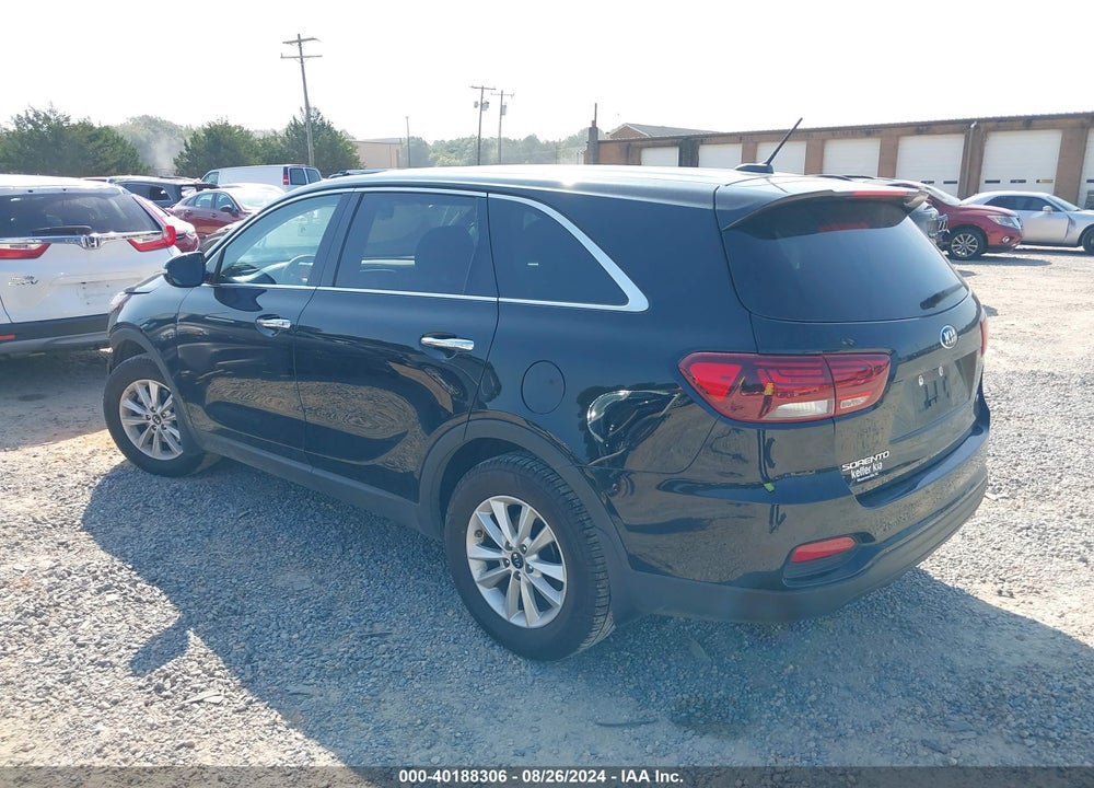 2019 KIA SORENTO 2.4L L VIN: 5XYPG4A34KG597161