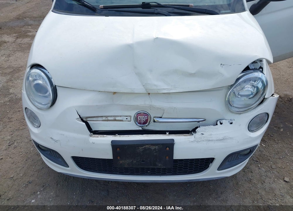2012 FIAT 500 SPORT VIN: 3C3CFFBR1CT352705