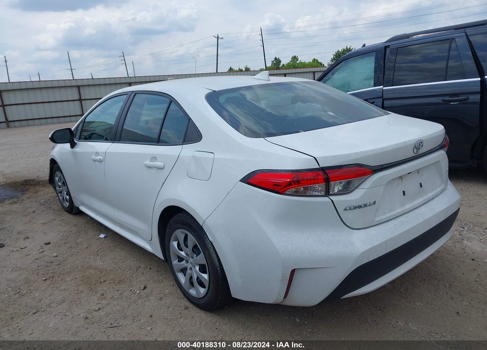 2021 TOYOTA COROLLA LE VIN: 5YFEPMAE9MP224043
