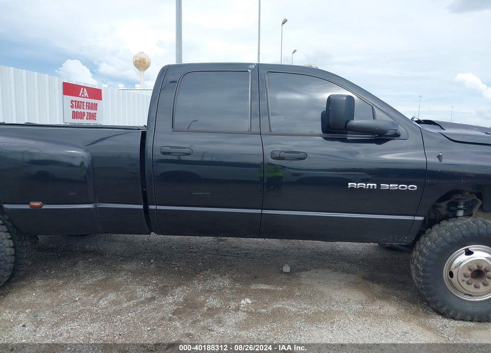 2003 DODGE RAM 3500 SLT/LARAMIE/ST VIN: 3D7MU48CX3G834701
