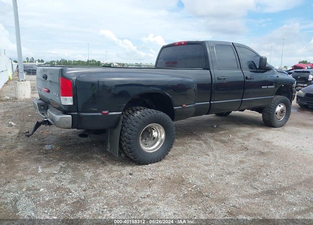 2003 DODGE RAM 3500 SLT/LARAMIE/ST VIN: 3D7MU48CX3G834701