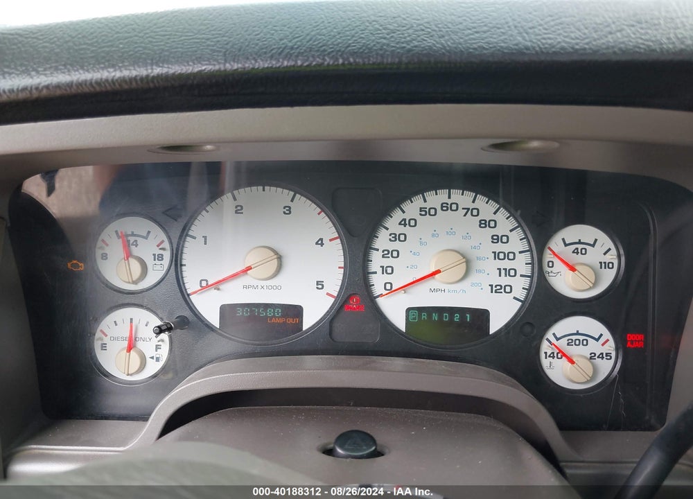 2003 DODGE RAM 3500 SLT/LARAMIE/ST VIN: 3D7MU48CX3G834701