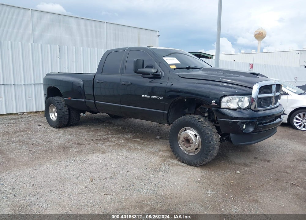 2003 DODGE RAM 3500 SLT/LARAMIE/ST VIN: 3D7MU48CX3G834701
