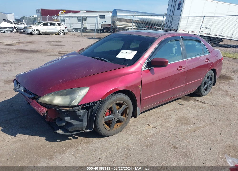 2004 HONDA ACCORD 2.4 EX VIN: 1HGCM56734A176044