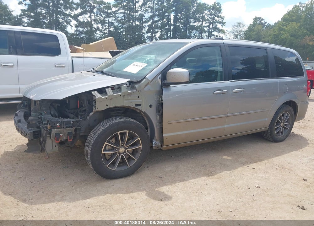2017 DODGE GRAND CARAVAN SXT VIN: 2C4RDGCG8HR807414