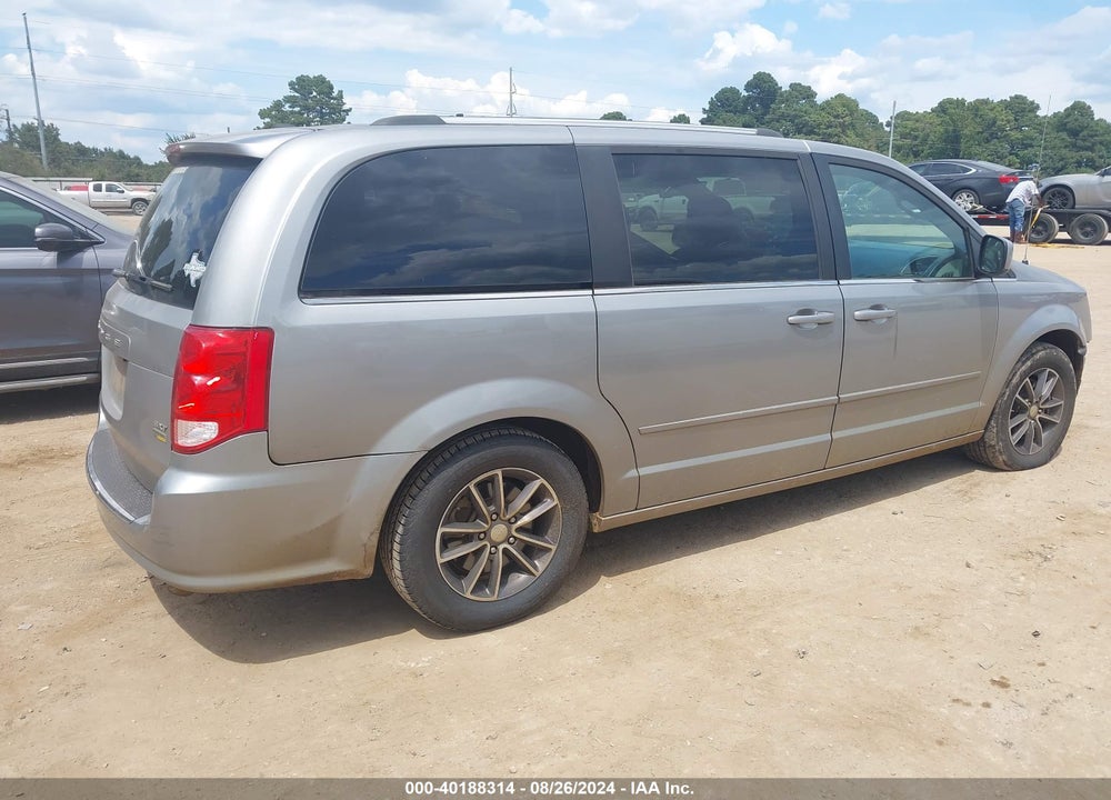 2017 DODGE GRAND CARAVAN SXT VIN: 2C4RDGCG8HR807414