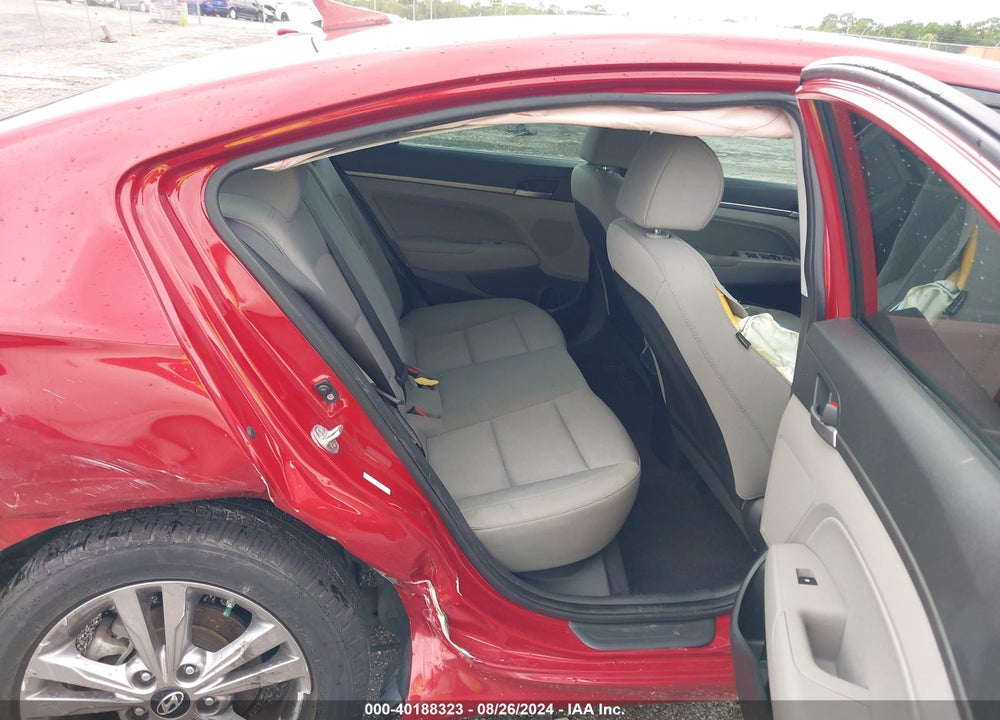 2018 HYUNDAI ELANTRA SEL VIN: KMHD84LF6JU614235