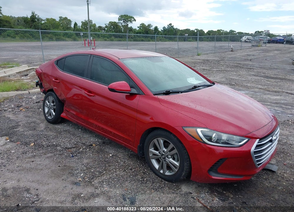 2018 HYUNDAI ELANTRA SEL VIN: KMHD84LF6JU614235