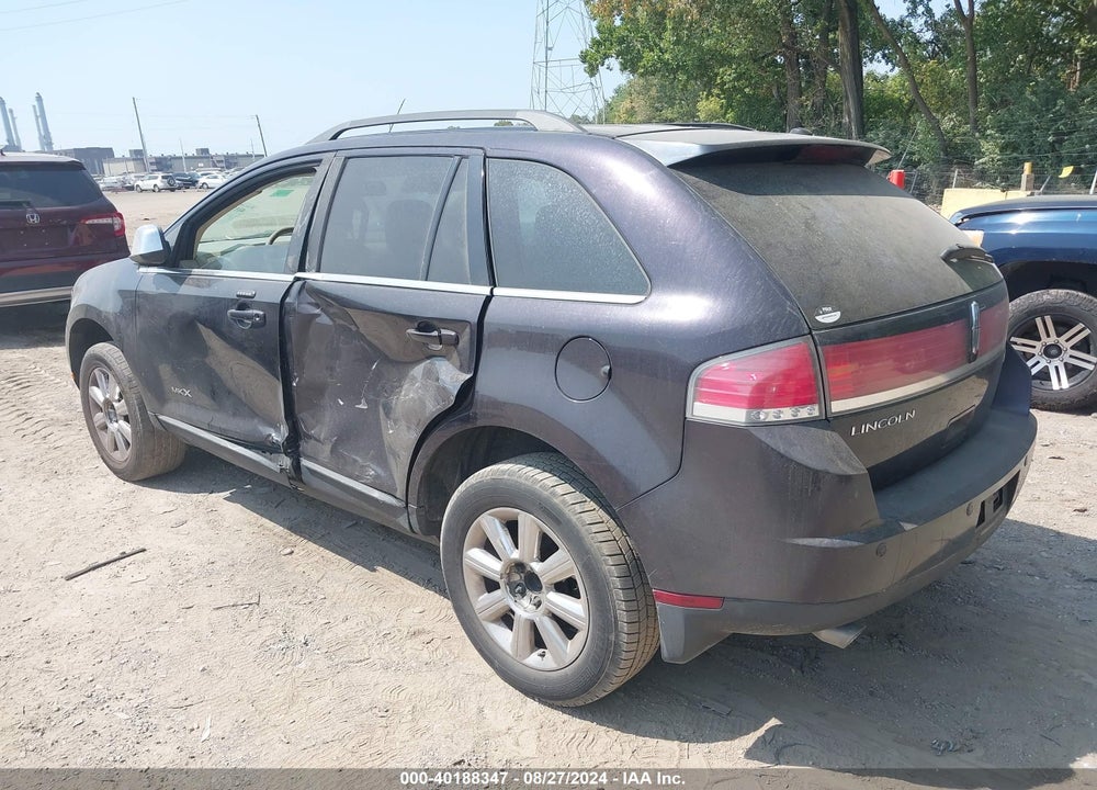 2007 LINCOLN MKX VIN: 2LMDU68C27BJ04912