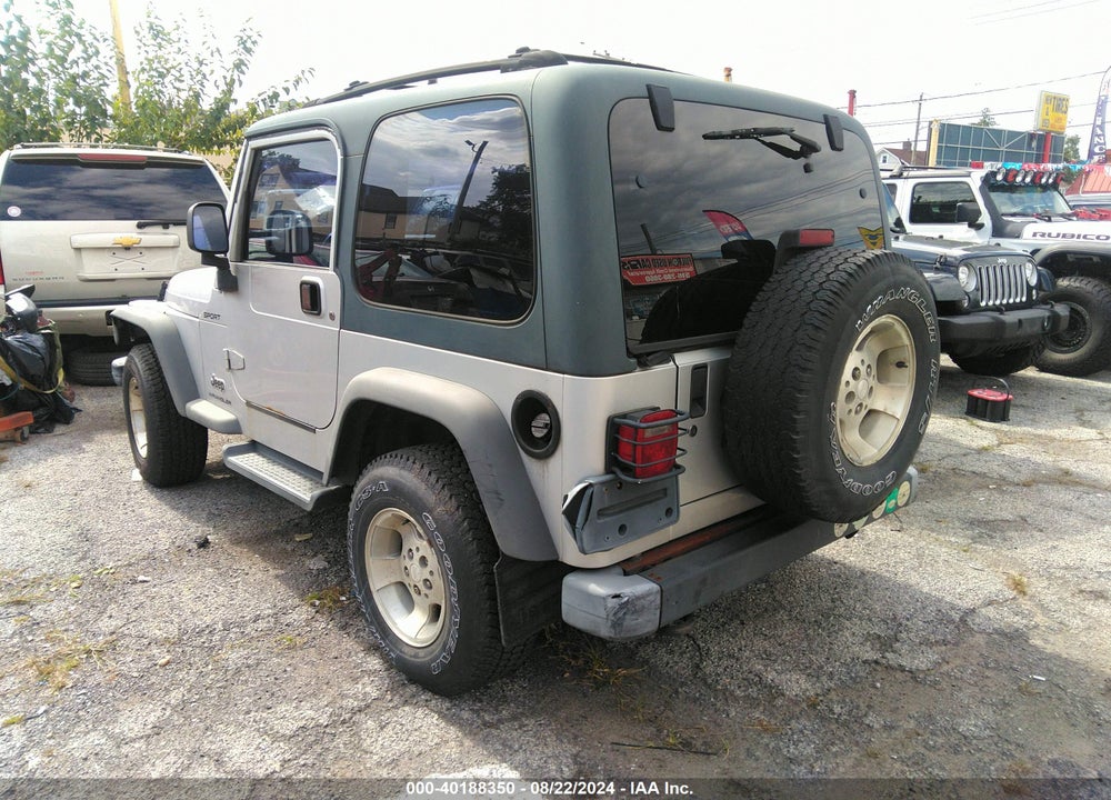 2003 JEEP WRANGLER SPORT VIN: 1J4FA49S93P347819