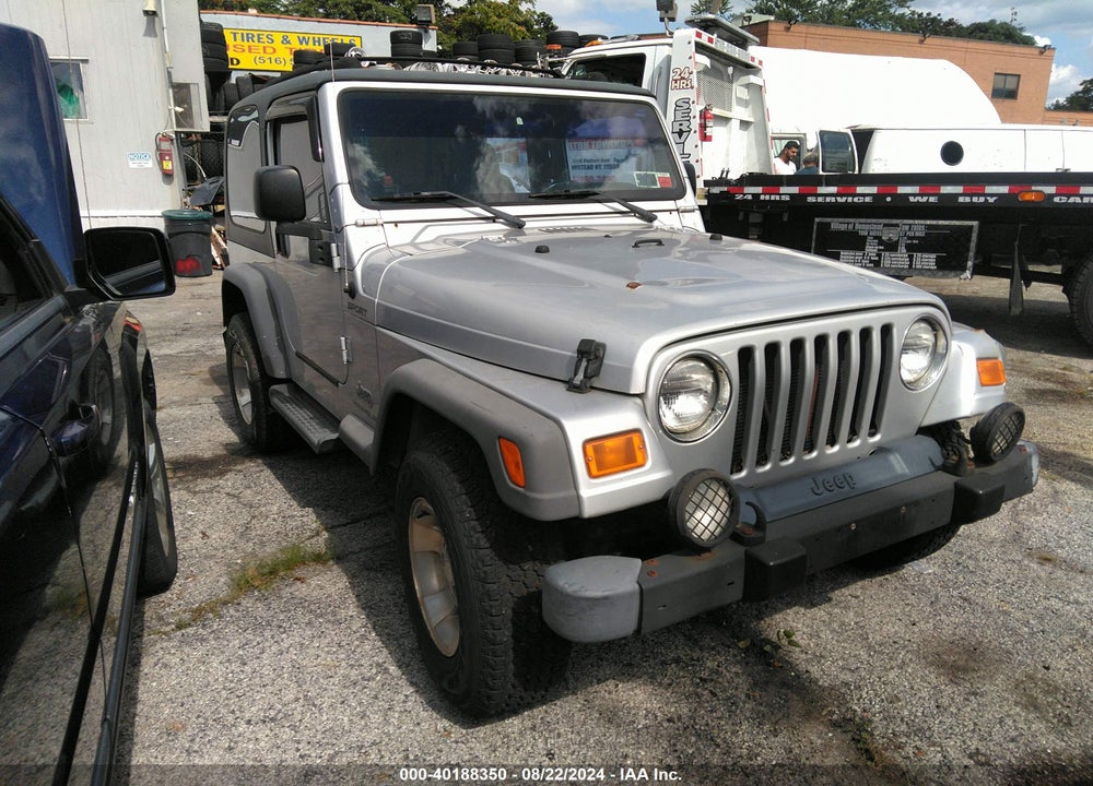 2003 JEEP WRANGLER SPORT VIN: 1J4FA49S93P347819